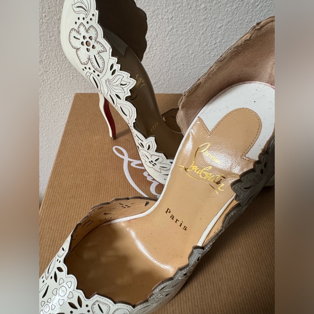Christian Louboutin limited heels BN size 38 1/2 - Picture 8 of 12